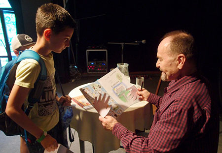 Jiří Žáček na libereckém Festivalu dětského čtenářství