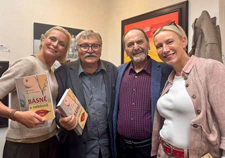 Křest knihy Jiřího Žáčka