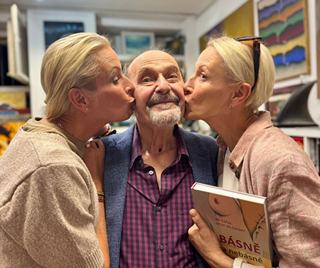 Křest knihy Jiřího Žáčka