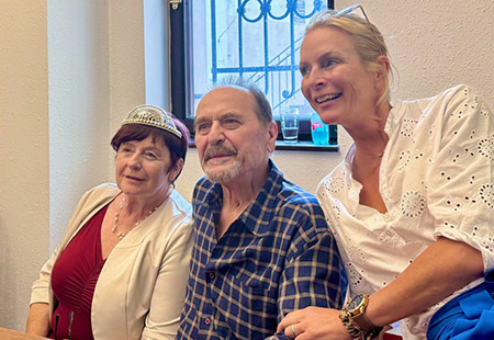 Jiří Žáček v turnovské knihovně