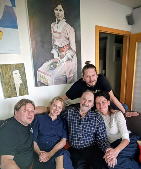 Jiří Žáček s koláží