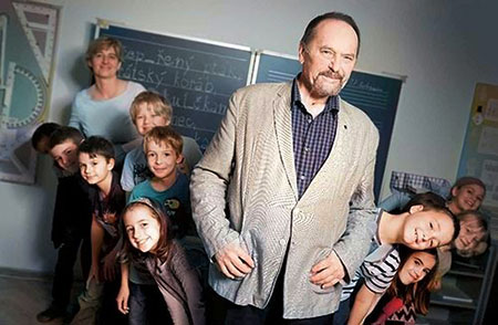 Jiří Žáček ve škole